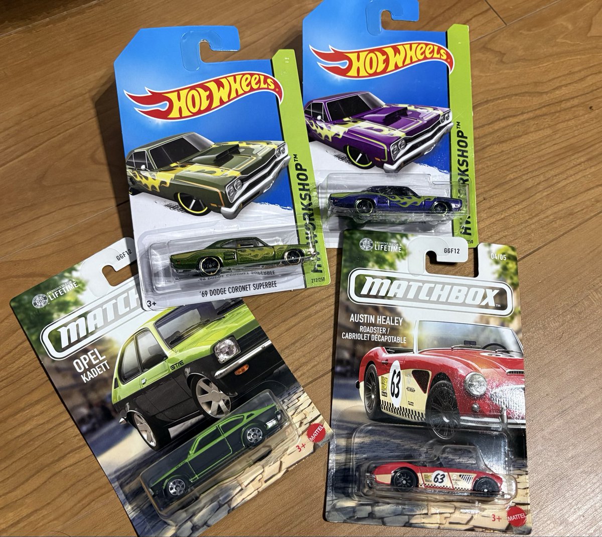 MATTHBOXを購入 OPEL KADEITとAUSTIN HEALEYを完璧にジャケ買いと