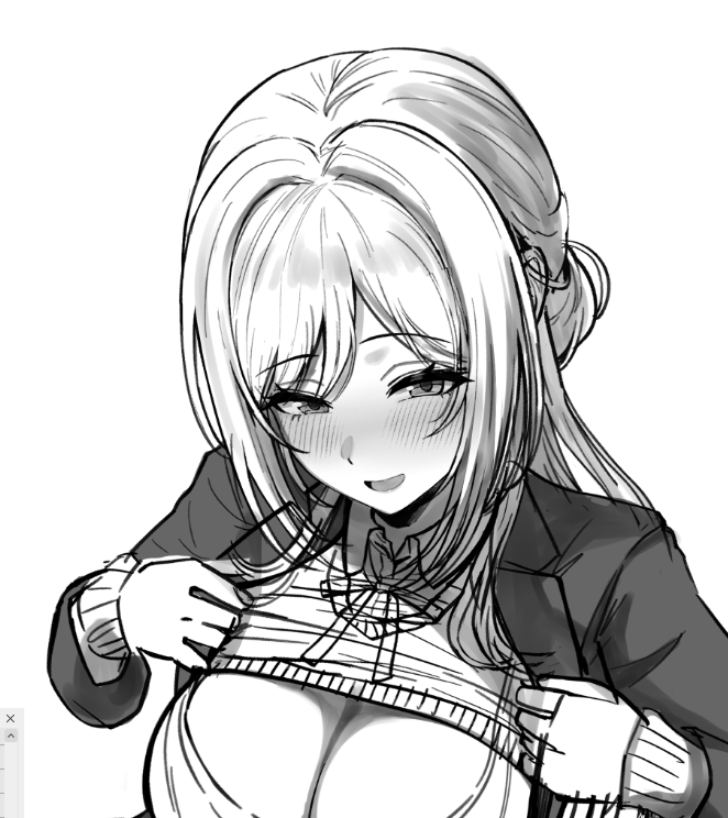 こういう顔を安定して描けるようになりたい 