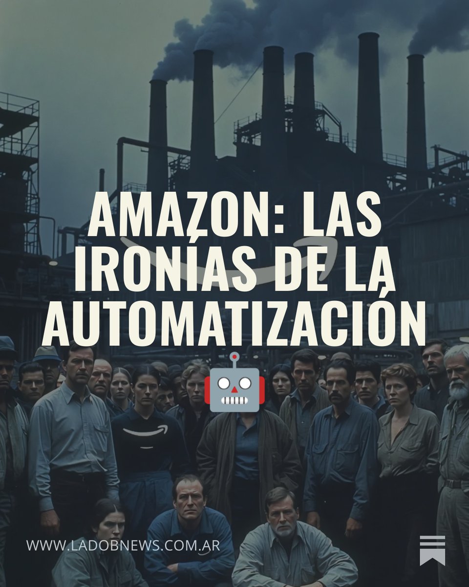 LadoBNews 🗞️ Crónica de los despidos de Amazon. Esta semana se hicieron efectivos 16.000 despidos, algo que la empresa justifica como burocracia y un ajuste por "exceso de contratación" en años anteriores. 

En Octubre del año pasado habían avisado que la IA dejaría miles sin