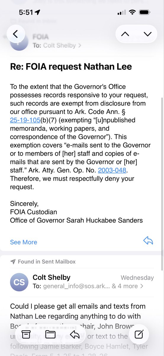 Foia Humorous Examples @SarahHuckabee and FOIA at its finest. Here are a few examples of how ...