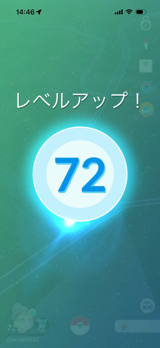 PokeGO0410's tweet photo. やっと上がったー！
CP上限がだるいな☹️
あとXP集めもか(´・ω・｀)

 #ポケモンGO https://t.co/PIQoK0pdYM