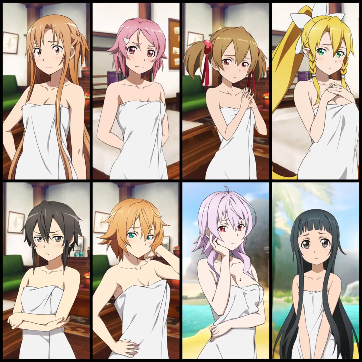 #anime #otaku #waifus #waifu #kawaii #SwordArtOnline
 #Asuna #Silica #Lisbeth#Sinon
 #Philia #Strea #Yachiro #Leafa