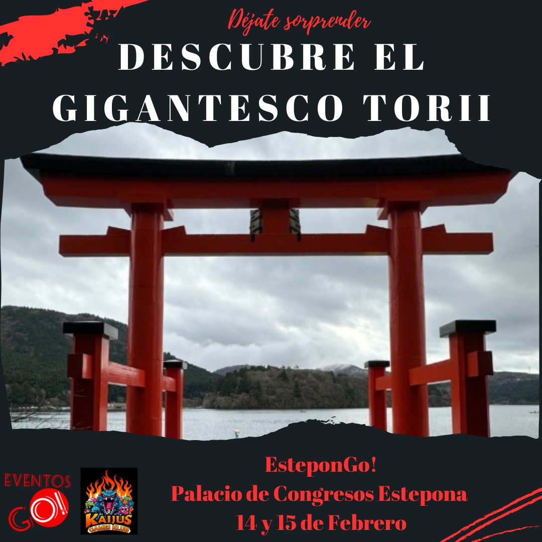 Déjate sorprender por el gigantesco Torii que os estamos preparando para estrenar en #estepongo2026 y que también estará en #talaverago