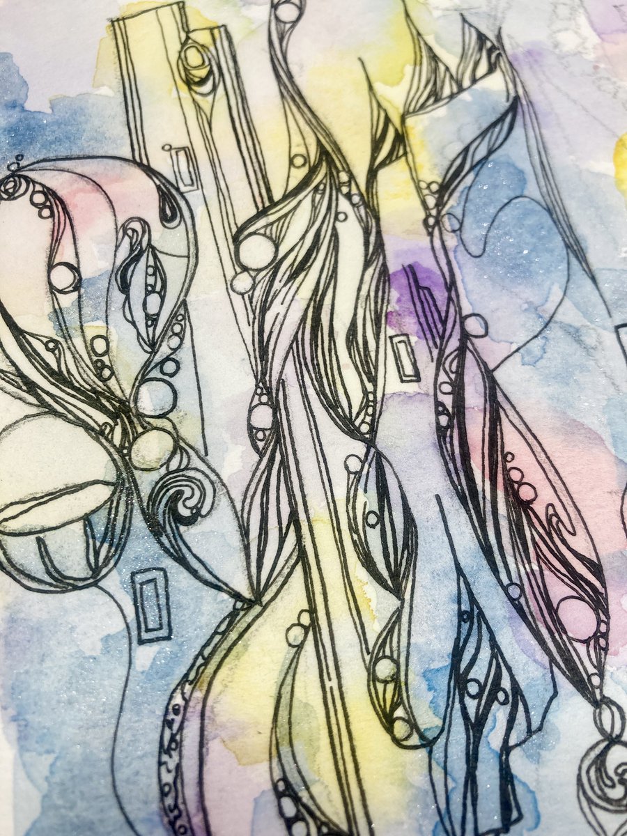 Shi_satomi's tweet photo. 久しぶりに少し描いてる https://t.co/tcbnPnV39I