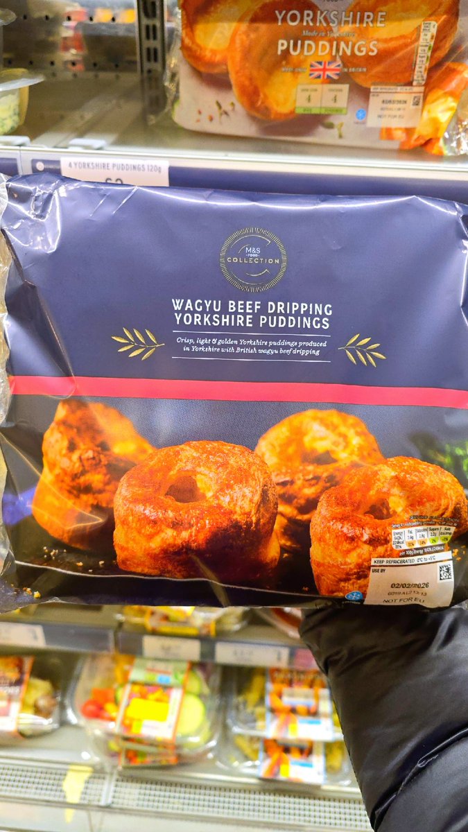 National Yorkshire pudding day, and might as well  make them the best ones money can buy <a href="/marksandspencer/">M&S</a> #yorkshirepudding #wagyubeef 👌😋