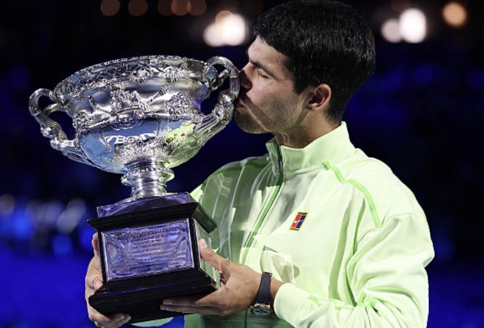 Algo me dice que este álbum estará completo algún día:

🇦🇺 AO: 🏆
🇫🇷 RG: 🏆
🇬🇧 WB: 🏆
🇺🇸 UO: 🏆

🇺🇸 IW: 🏆
🇺🇸 Miami: 🏆
🇲🇨 MC: 🏆
🇪🇸 MMO: 🏆
🇮🇹 Roma: 🏆
🇨🇦 Canadá:
🇺🇸 Cincinnati: 🏆
🇨🇳 Shanghái:
🇫🇷 París:

🎩 ATP Finals:
🌍 Davis Cup:
🇪🇺 Laver Cup: 🏆
🎖️ JJOO: 🥈