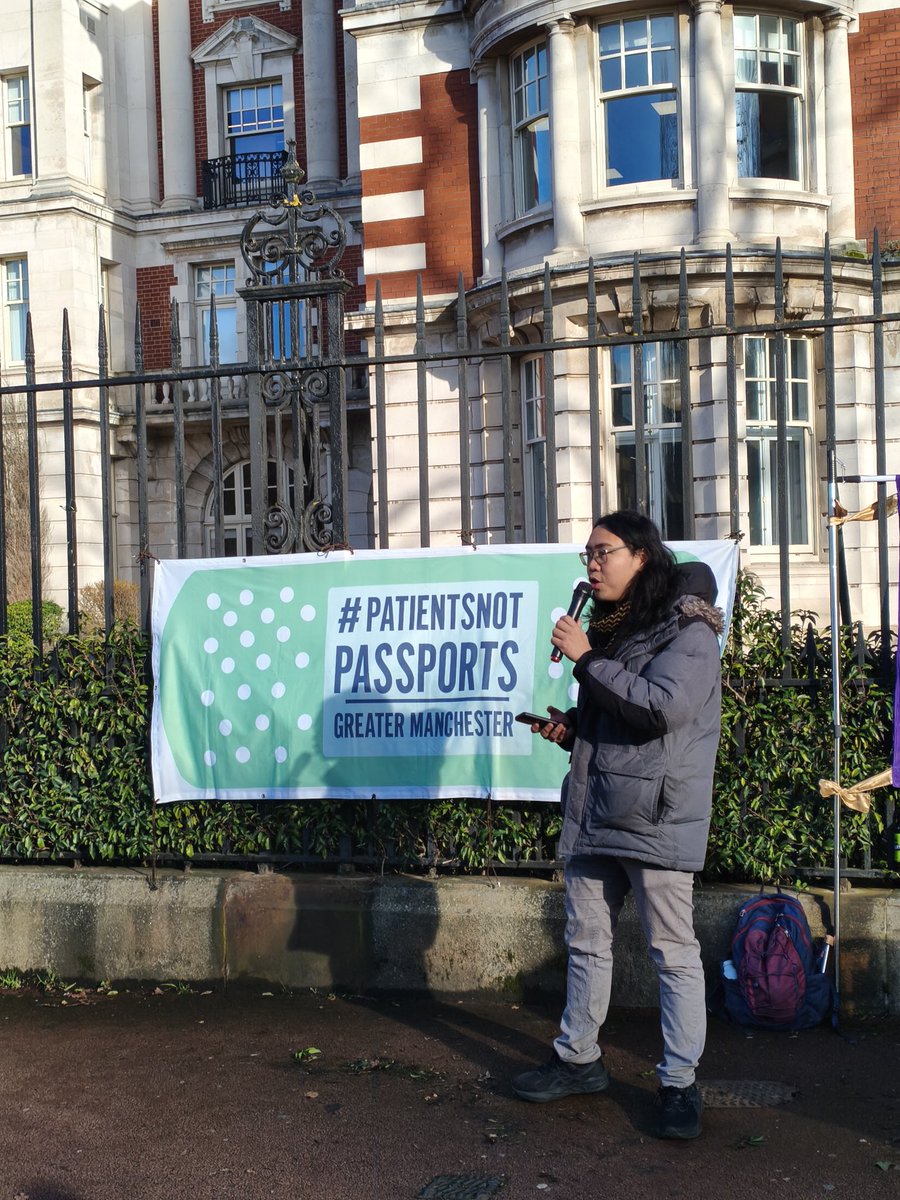 Greater Manchester Patients Not Passports tweet media
