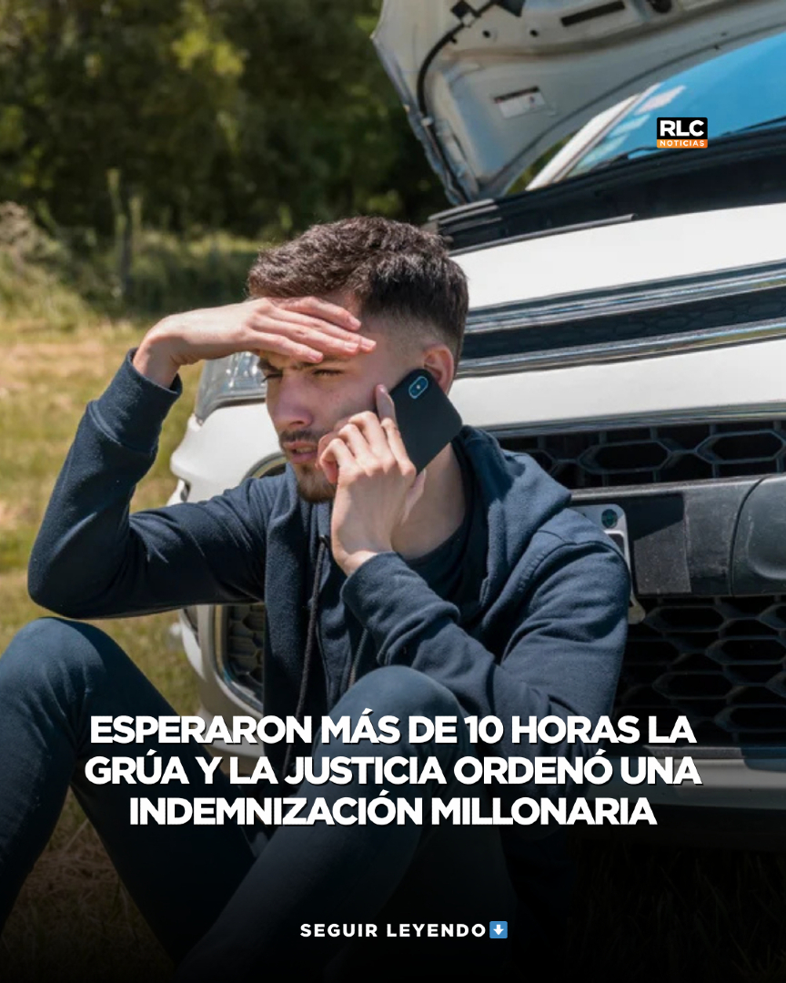 ¿Qué te parece?

🚗📱Una familia que regresaba de la Costa Atlántica vivió una pesadilla en la ruta luego de que su auto se averiara. Esperaron más de 10 horas la llegada de la grúa, pese a contar con servicio de auxilio mecánico.

⚖️El caso llegó a la Justicia y el fallo fue