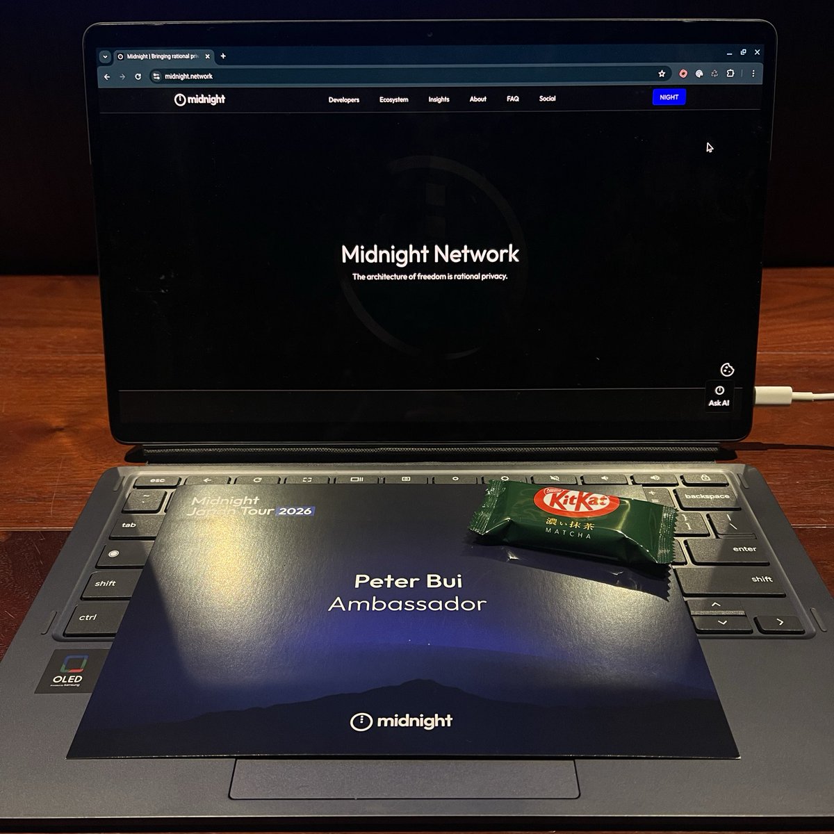 Time to get to work <a href="/MidnightNtwrk/">Midnight</a>