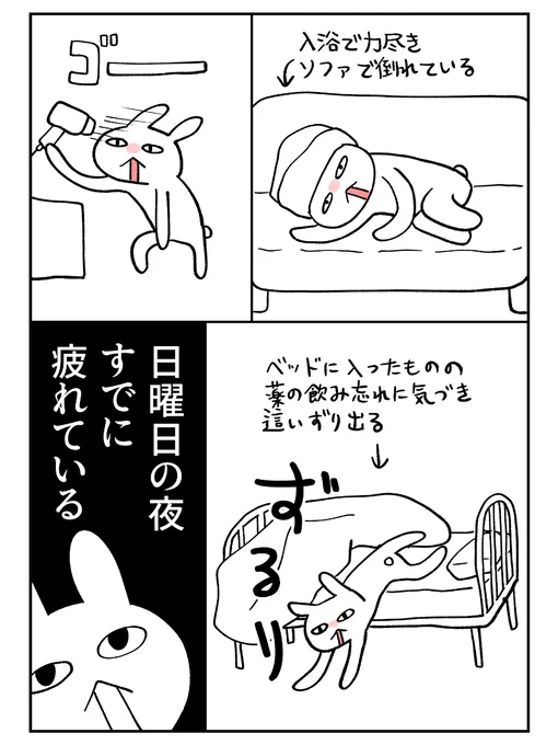 明日から一週間が始まるんですか?

#グレうさぎ日記チャレンジ  1187日目 
