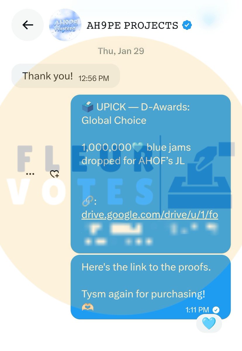 fleurvotes's tweet photo. 🗳️ UPICK — 𝘋-𝘈𝘸𝘢𝘳𝘥𝘴 𝘍𝘪𝘯𝘢𝘭: 𝘎𝘭���𝘣𝘢𝘭 𝘊𝘩𝘰𝘪𝘤𝘦 (𝘉𝘰𝘺)
ᴘᴜʀᴄʜᴀsᴇᴅ by @ah9pe_projects
1,000,000🩵 blue jams dröpped for #JL #AHOF
#fleursproofs
ᴛʏsᴍ ғᴏʀ ᴘᴜʀᴄʜᴀsɪɴɢ 🫶🏻 https://t.co/i4AVqUK6B0