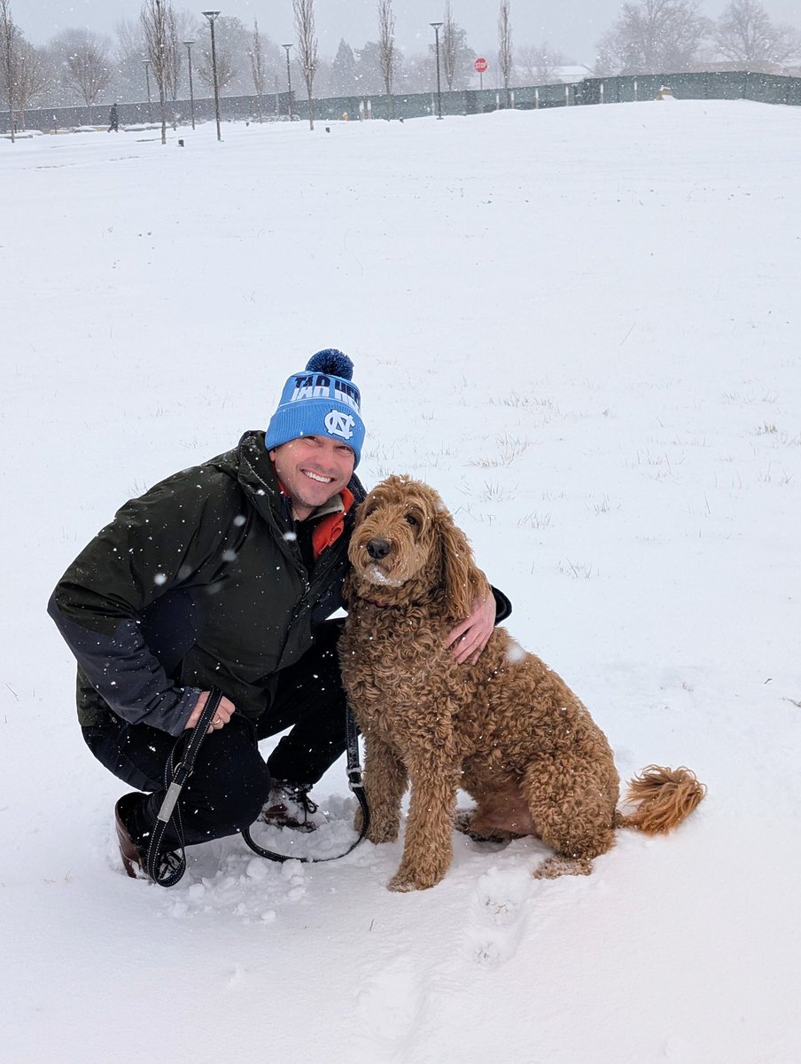 davidbritt's tweet photo. What a beautiful snow we had here in Charlotte! ❄️❤️ https://t.co/LGuaqYXok5