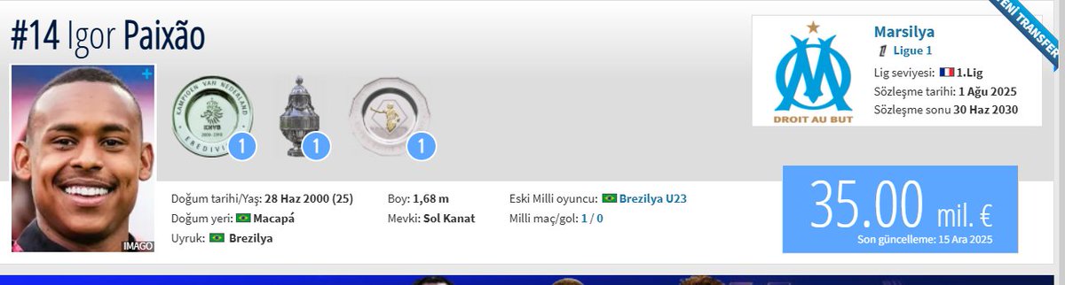 İşte buna buraları yakarız. Hatta skerim Lookman'ı 😅