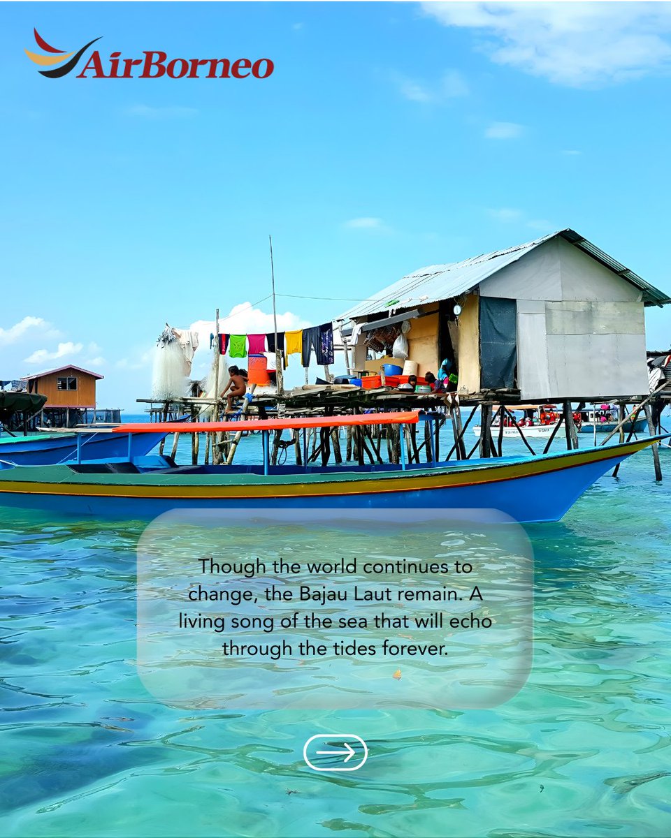 The Bajau Laut feel the tide in their bones. For them, the horizon is the only fence and the ocean floor the only garden. In Semporna, the sea is home, a life lived in sync with the moon. 🌙

Experience the blue at airborneo.com