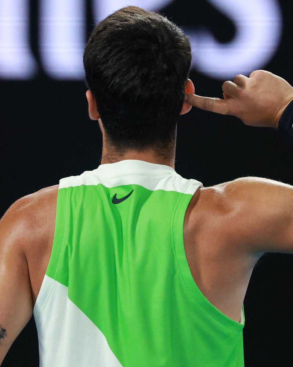 "Not too bad"
#alcaraz #djokovic #australianopen #tennis
#leaderassicurazioni <a href="/AustralianOpen/">#AusOpen</a>