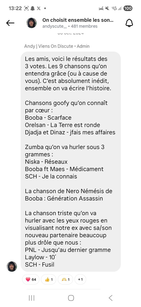 UnJourSansFin_'s tweet image. Imagine t’es la tu vas a une soiree organisée par des "youtubeur rap" ou ils font des set list tu te dis bah eux c’est des critiques zehma va y avoir du bon son... Et tu te retrouves a écouter réseaux et la terre est ronde 🤣🤣🤣🤣😅😅 c mecs n’ont jms eu les codes