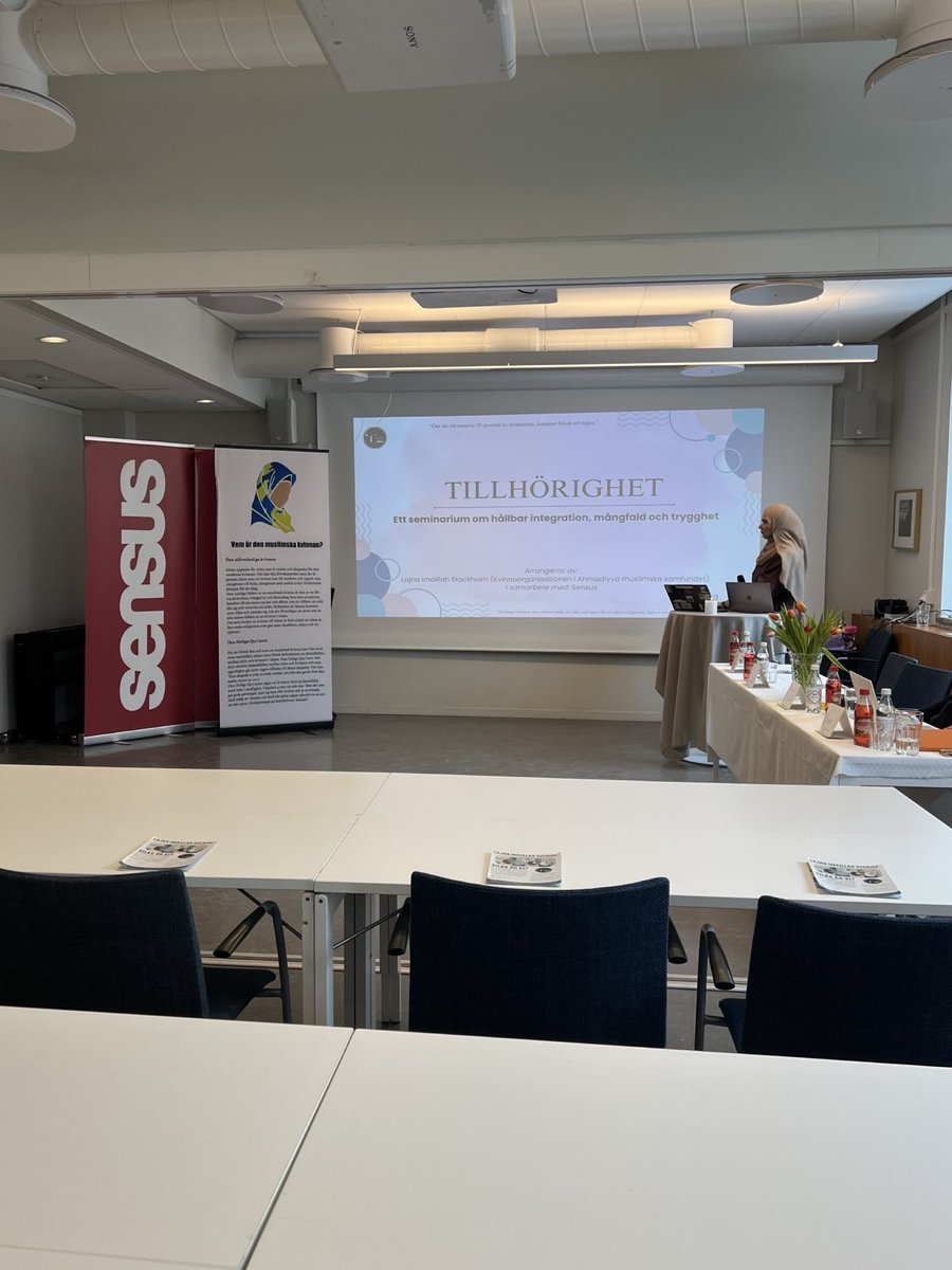 JagArHijabi's tweet photo. I Stockholm samarbetar vi med studieförbundet Sensus för att hålla ett seminarium om tillhörighet  #jagarhijabi https://t.co/1NPmX77YoV