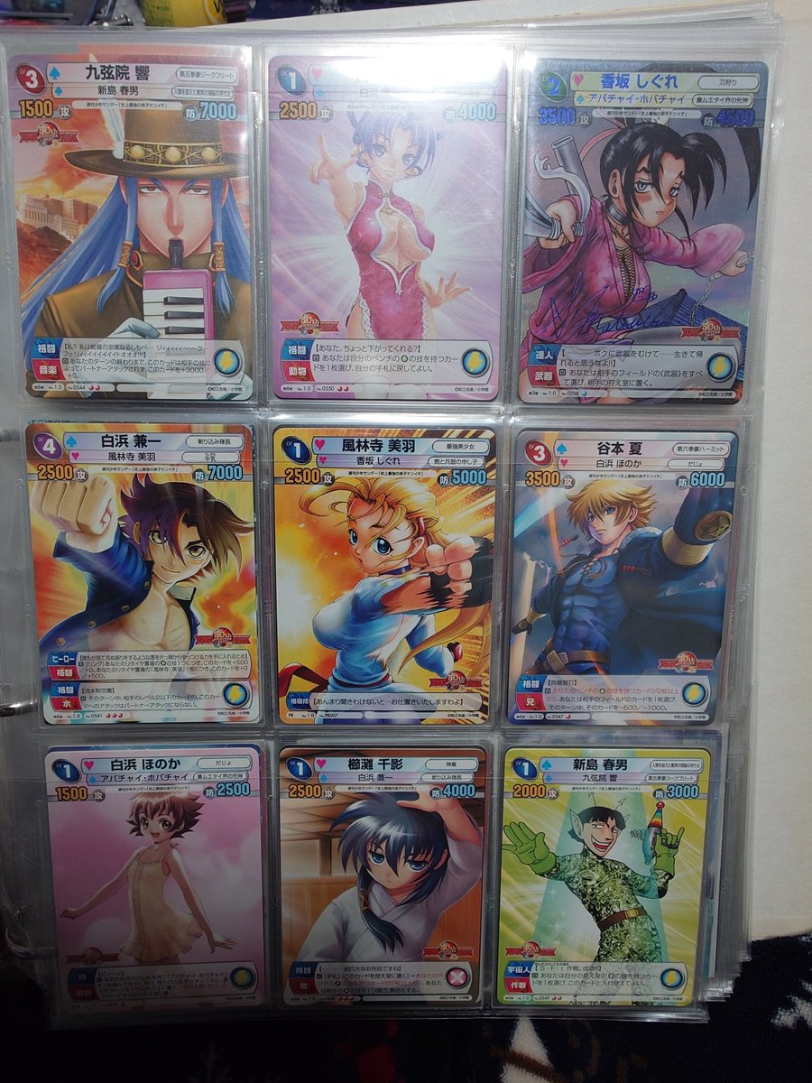 RT @saionzi774: 実家からカードコレクションファイルサルベージして