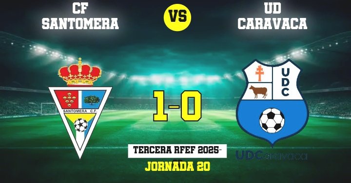 3º RFEF
CF Santomera 1 - UD Caravaca 0

Pekas cumplió el tópico logrando 3 puntos vitales para la salvación. Con tanto de Quim Araujo ⚽