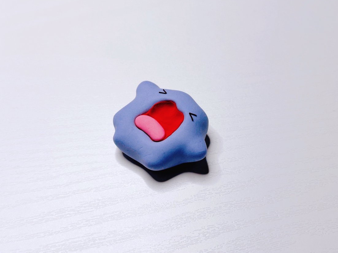 駄々をこねるメタモン作りました🔅