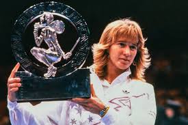 Steffi Graf is the youngest tennis player to complete the career grand slam.

Don't forget we mix male and female records now.