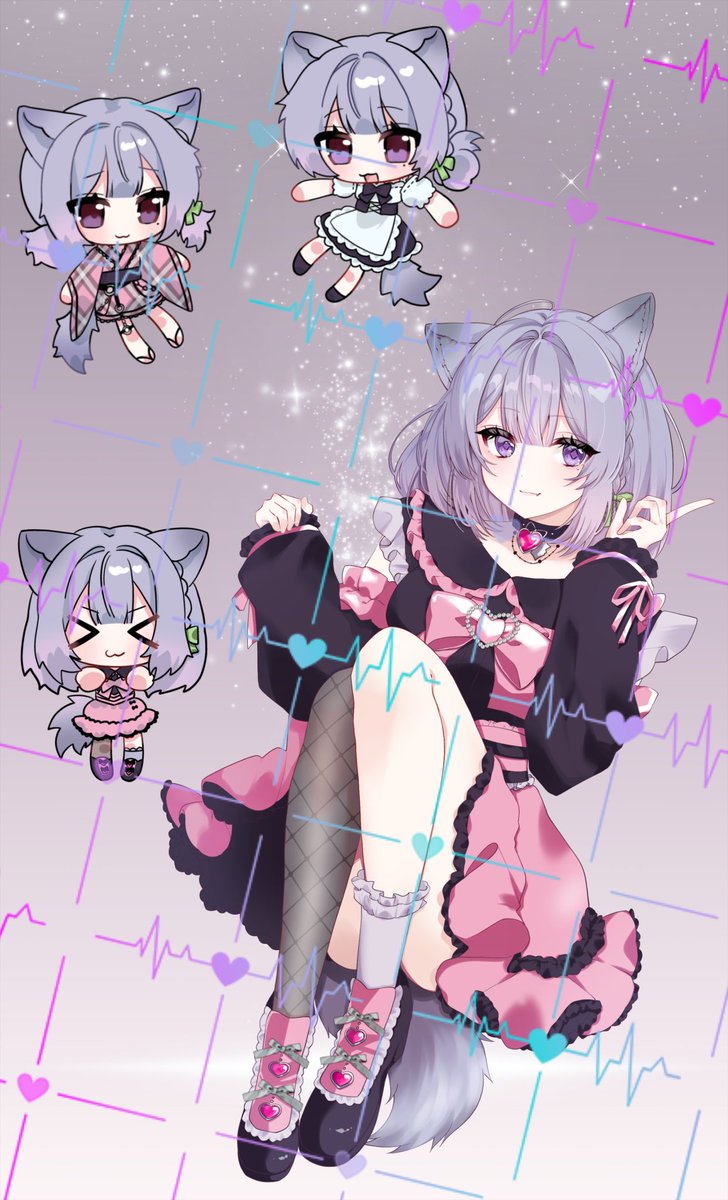 OkamiRea's tweet photo. #一枚絵
#1周年記念 
#新立ち絵公開 

本当にありがとうございます https://t.co/T1xQMumofm