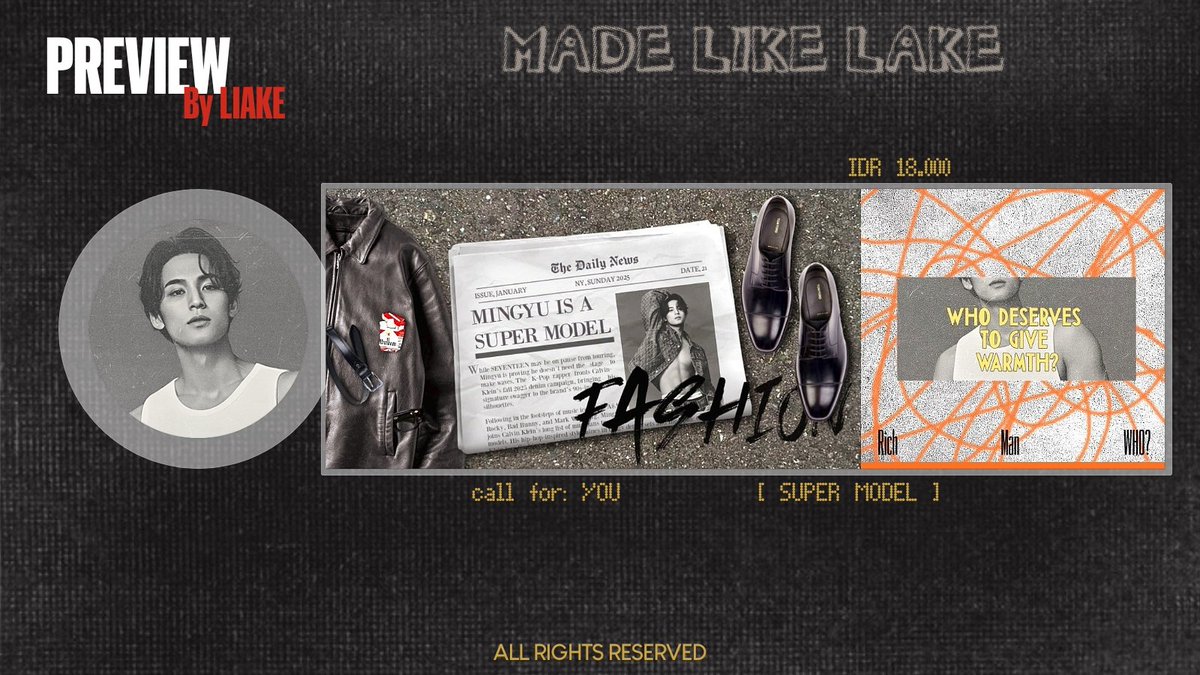 liake's tweet image. help rt, thanks!

selamat malam semuanya, aku open titipan (OPTIP) khusus kedua katalog bernama GOOD FACE &amp;amp; SUPER MODEL . . . bisa buat untuk couple juga lohh! untuk beberapa foto dibutuhkan, cek di ALT! 
#zonauang #zonajajan️️