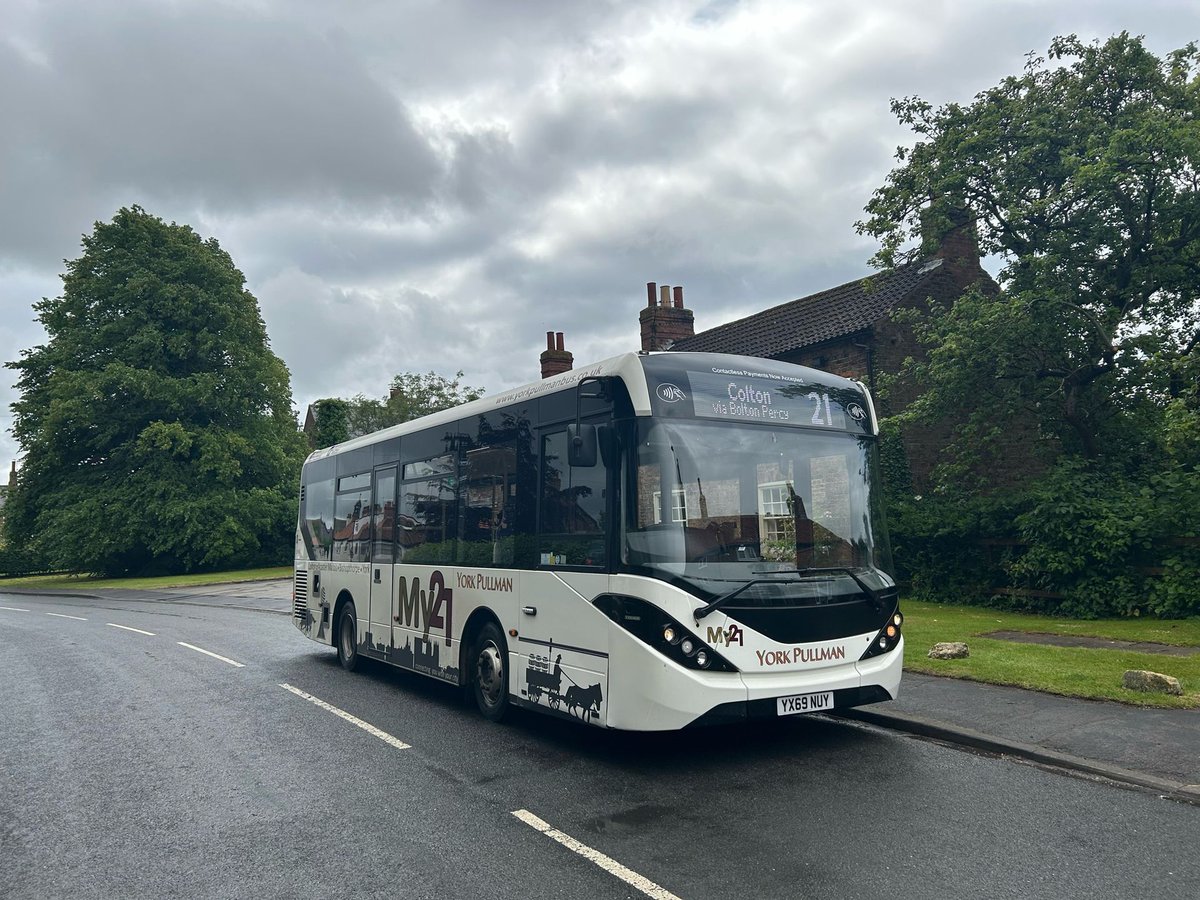 York Pullman Bus Company tweet media