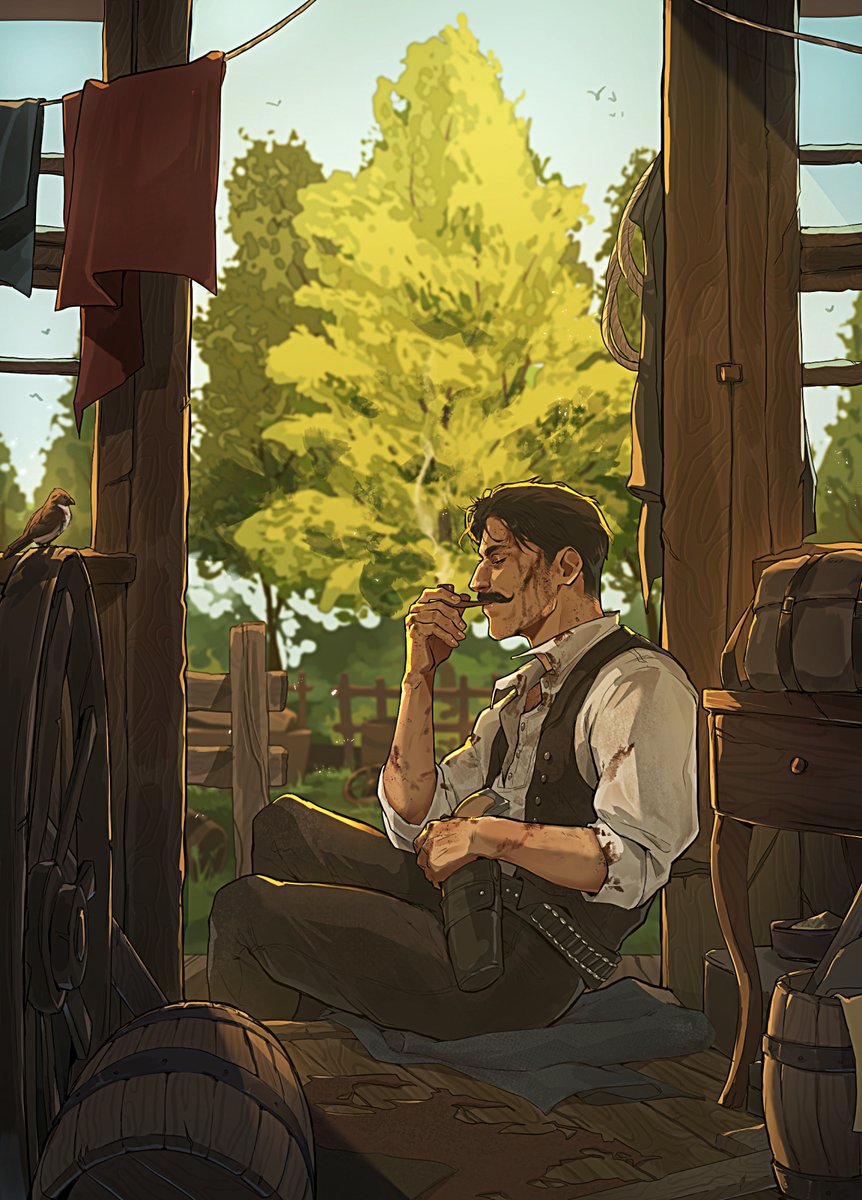 Fanart Josiah Trelawny for RDRzine
#rdr2 #RedDeadRedemption2