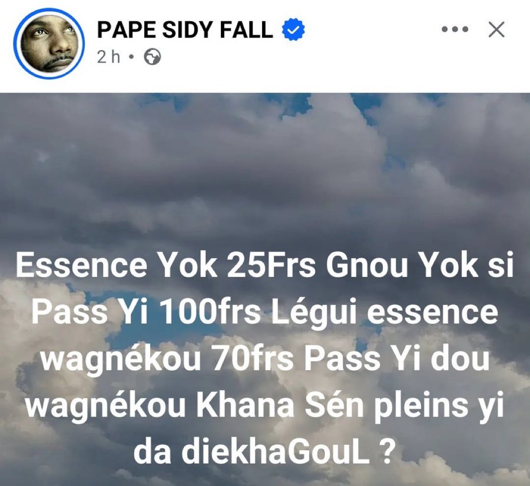 L’hypocrisie des sociétés de consommation nak duñu ci wakh et des sénégalais eux même