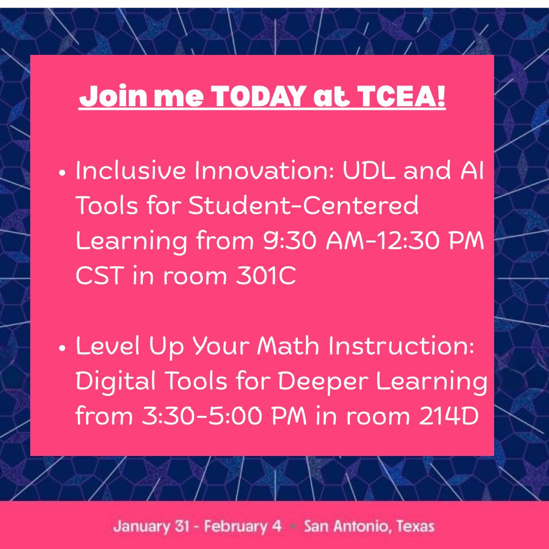 Debbie Tannenbaum #strengthen 🔜 #tcea2026 tweet media