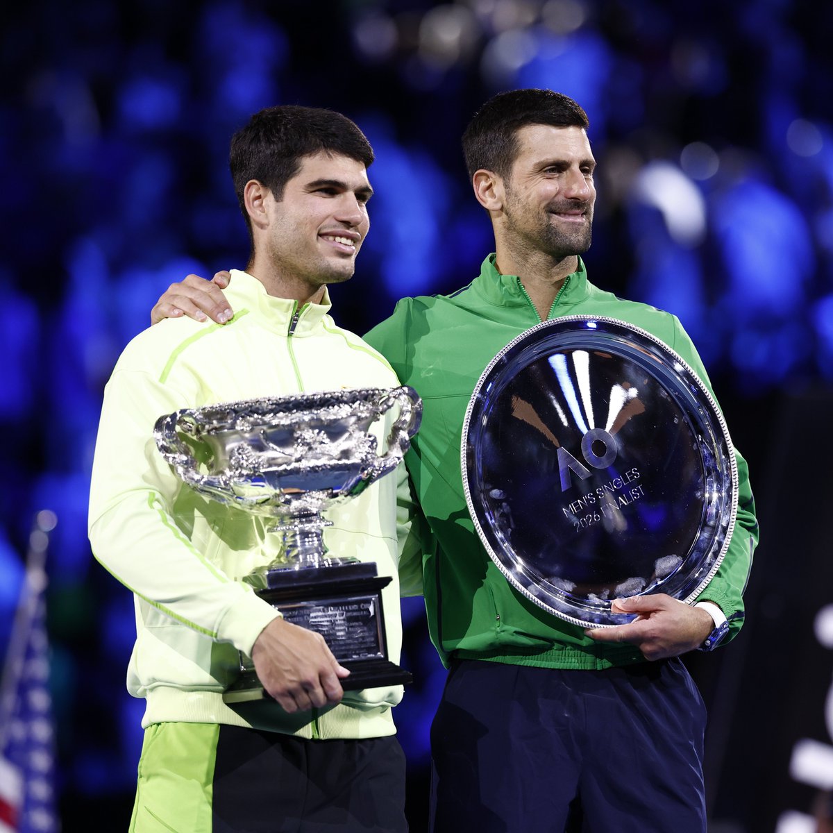 Another brilliant fortnight from our 10x champ 💫

It's always a pleasure to have you in Melbourne, <a href="/DjokerNole/">Novak Djokovic</a> 💙