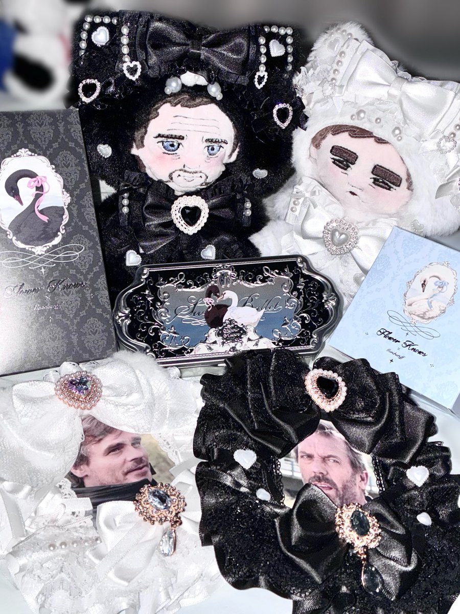 なんかこう真ん中の白鳥2羽 このカプの今のぬい服に合いすぎてる