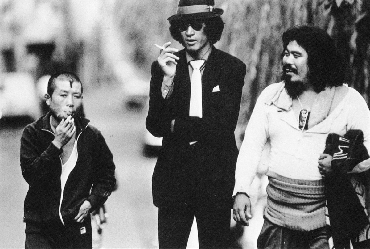 ken29716939's tweet image. 探偵物語 第7話｢裏街の女｣:オフショット(たこ八郎､松田優作､丹古母鬼馬二)(1979年)