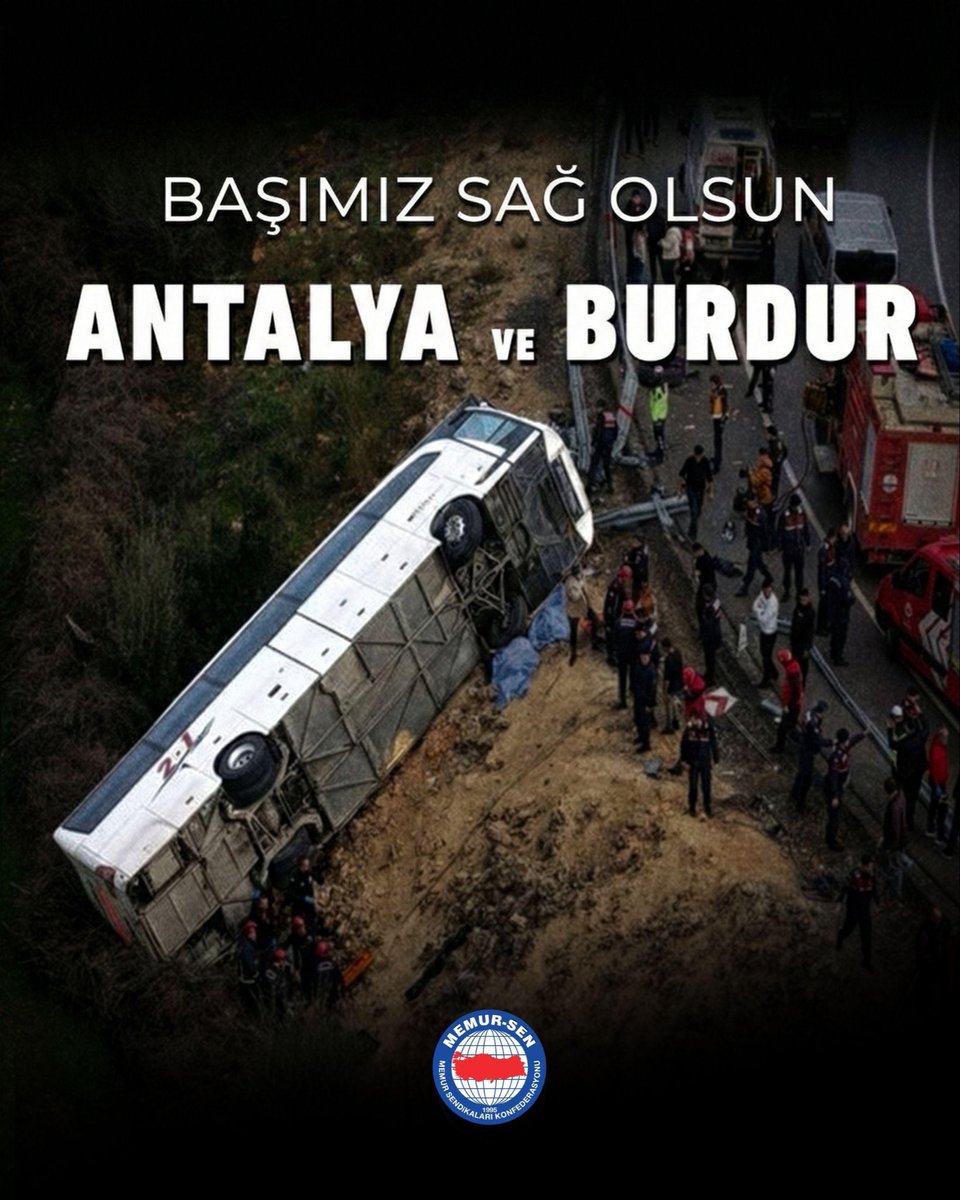 Antalya ve Burdur’da meydana gelen elim trafik kazaları hepimizi derinden üzmüştür.
Hayatını kaybeden vatandaşlarımıza Yüce Allah’tan rahmet; kederli ailelerine, yakınlarına ve aziz milletimize başsağlığı ve sabır diliyoruz.

Bu acı hadiselerde yaralanan vatandaşlarımıza acil