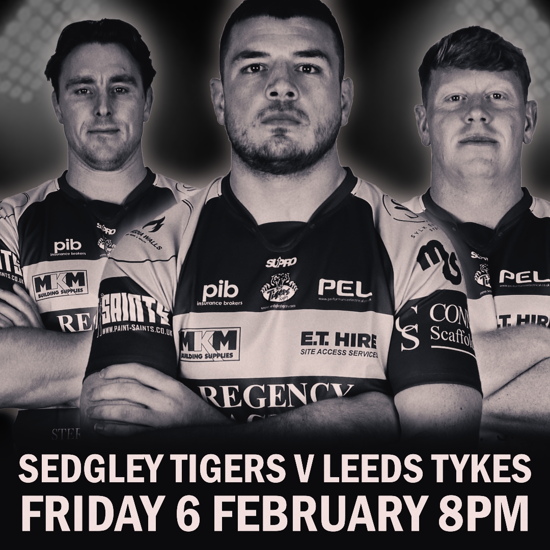 🐯 FRIDAY NIGHT LIGHTS! AND WE CAN'T WAIT!

ℹ️ Our rescheduled game against <a href="/LeedsTykes/">Leeds Tykes RUFC</a> is on Friday. KO 8PM.

🍺🍷🍵 Get down early and savour the build-up

🎇 It should be a cracker!

👏🏻 Thank you to all at Leeds Tykes for agreeing to play Friday