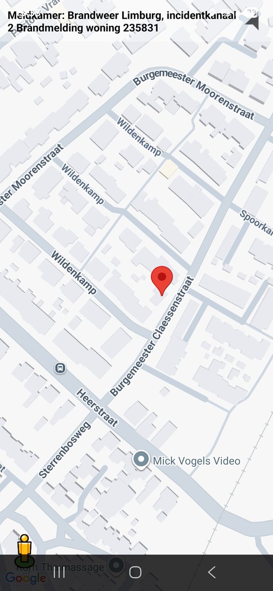 Middelbrand in woning Reuver