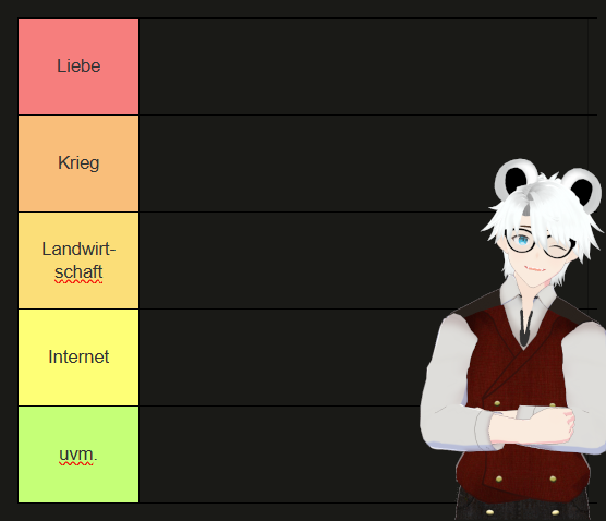Ich suche DICH! 🫵

Und du deine Rolle in meinem Götterphanteon? 😇

Dann poste ein png deines Model unten in die Kommentare und ich weise DIR (vorraussichtlich am 25.02) eine Götterrolle zu! 🧡

Würde mich mega über deine Teilnahme freuen! 👉👈