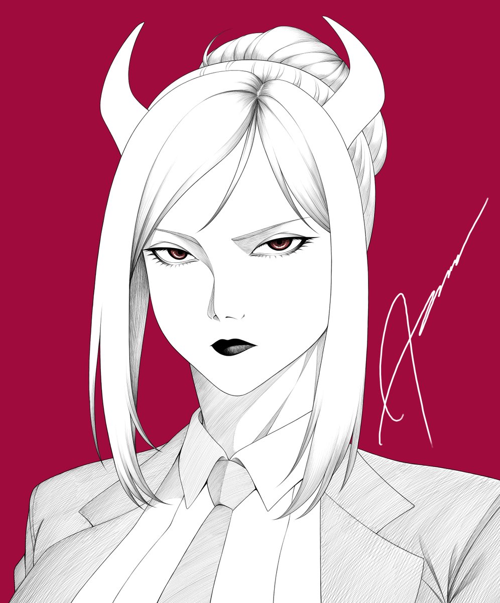 KristolKono2044's tweet photo. Hell's Prosecutor, Regetta belongs to @HanzTakeshiR18 i'd commissioned from @almightyazmeee (yea, again).

It's so rare seeing one Helltaker's OC like his that i wish he drew more of her. 

#OC #DemonOC #HelltakerOC #Helltaker #Commission https://t.co/vtEJ5Dyjmt