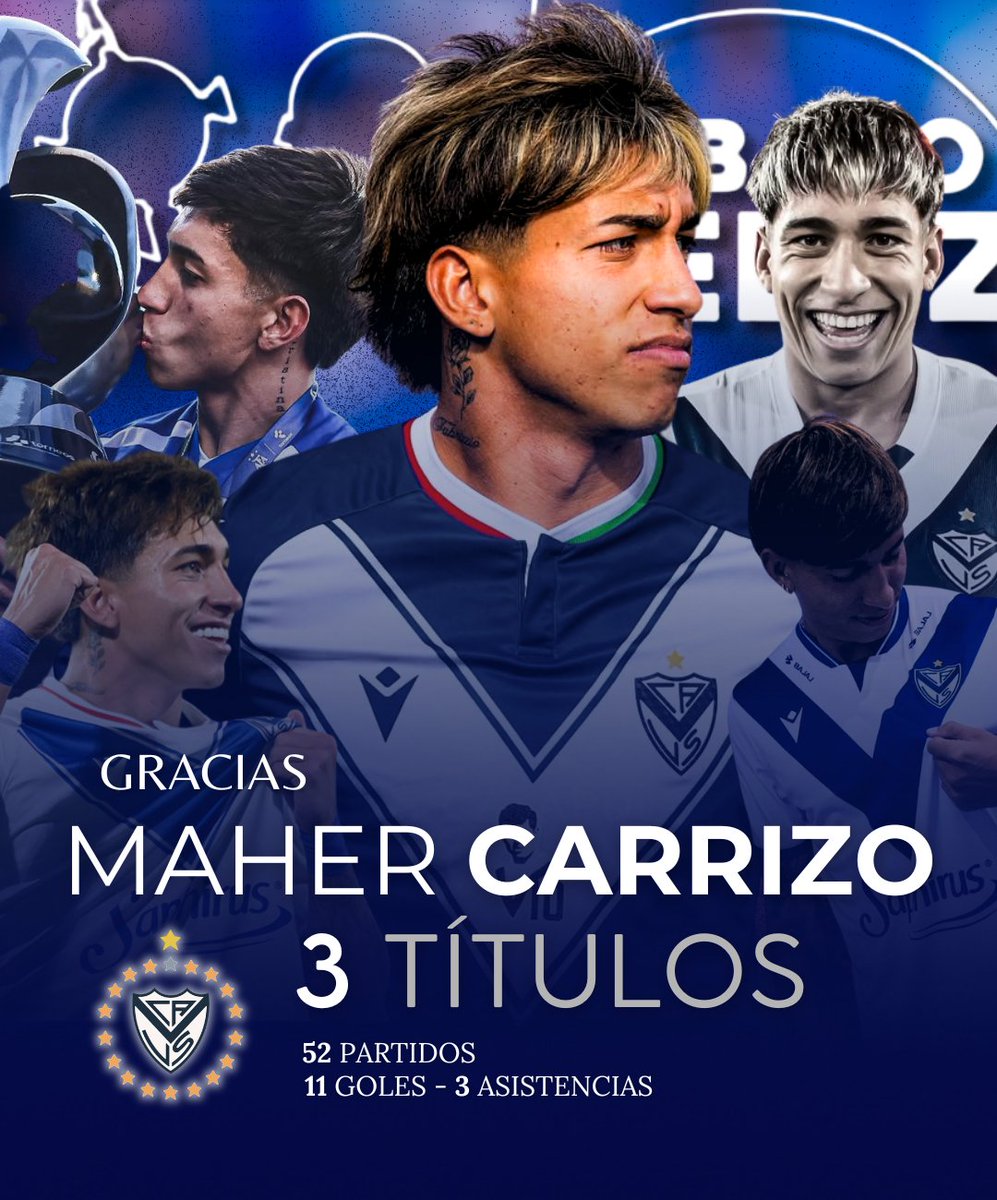 🫶💙 ¡Gracias por todo campeón, <a href="/MaherCarrizo/">Maher Carrizo</a>!

Muchos éxitos en tu nueva etapa ✨️