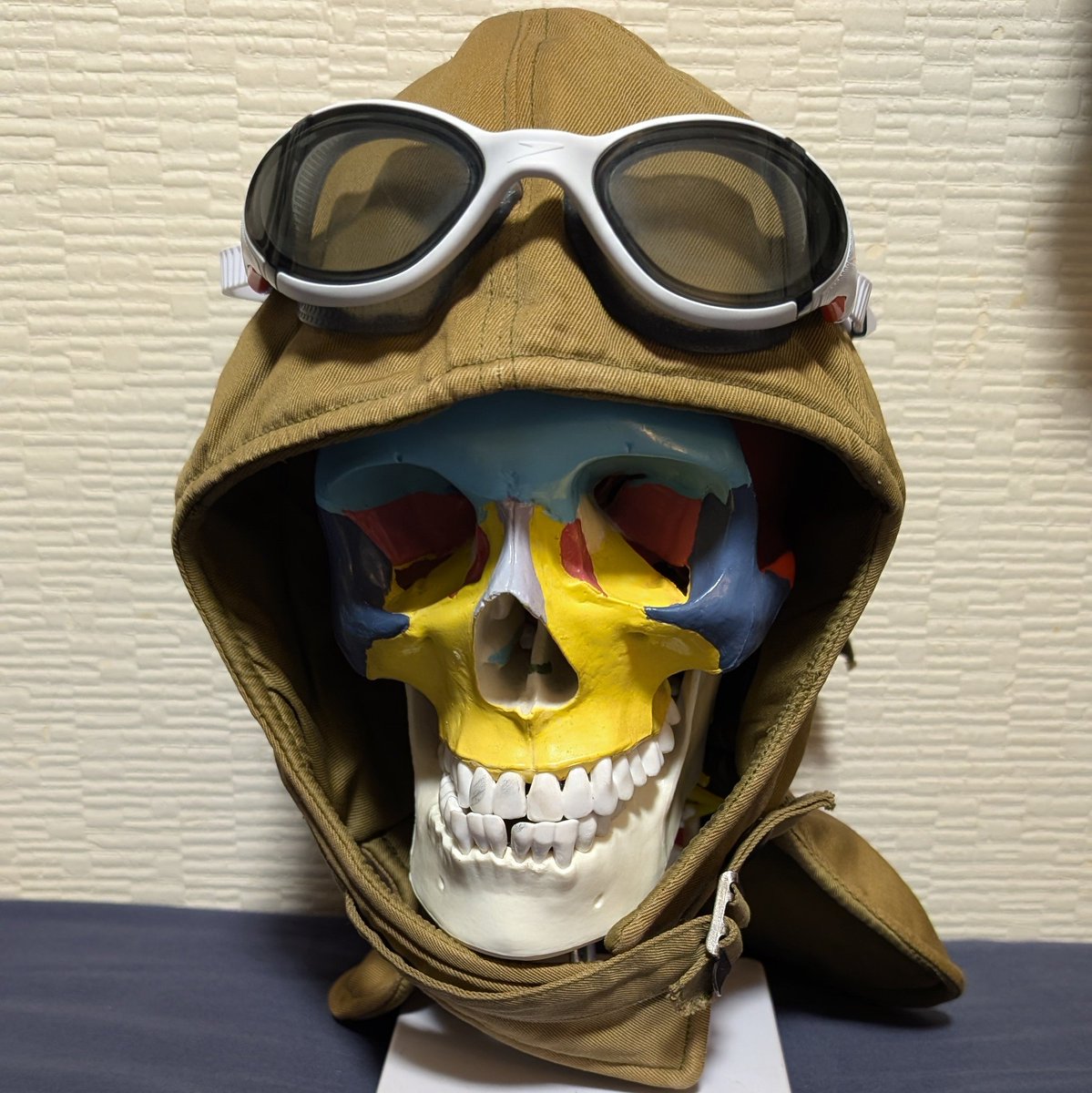 あと今日下北のNEW YORK JOEが半額の日でディグってたら第二次世界大戦米軍タンカースキャップ手に入れた。
めっちゃナウシカみというかドラクエ2のローレシア王子みとかそういうのあって気に入った。
チャリ乗る時被る。