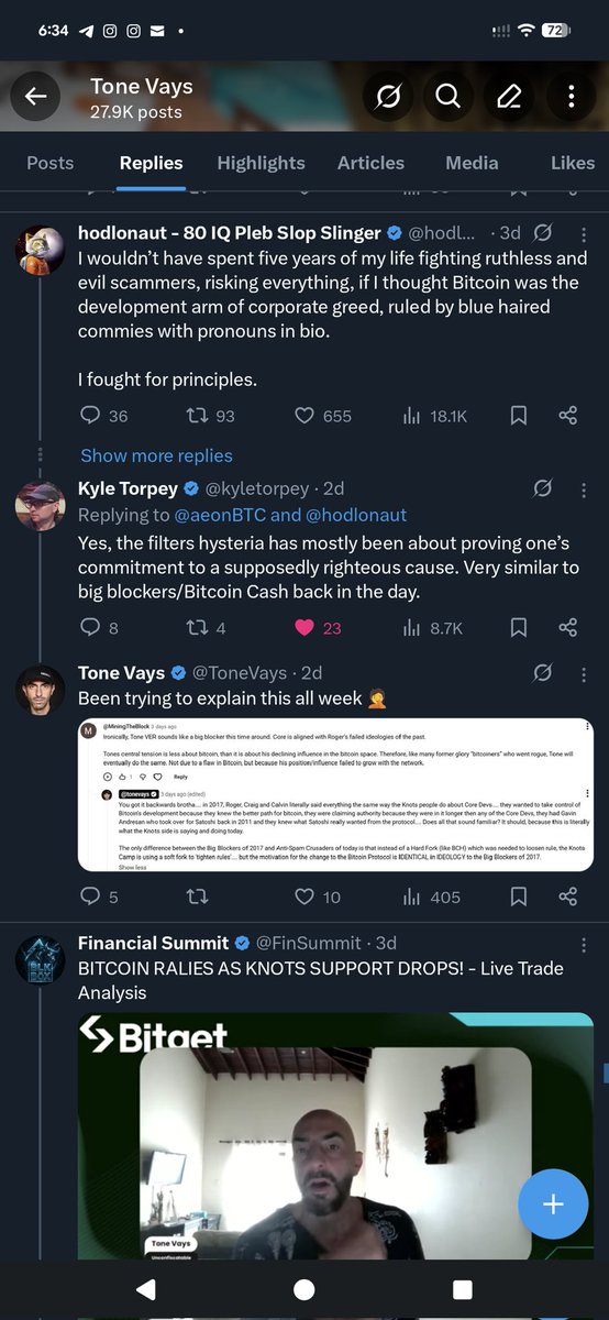 Tone Vays tweet media