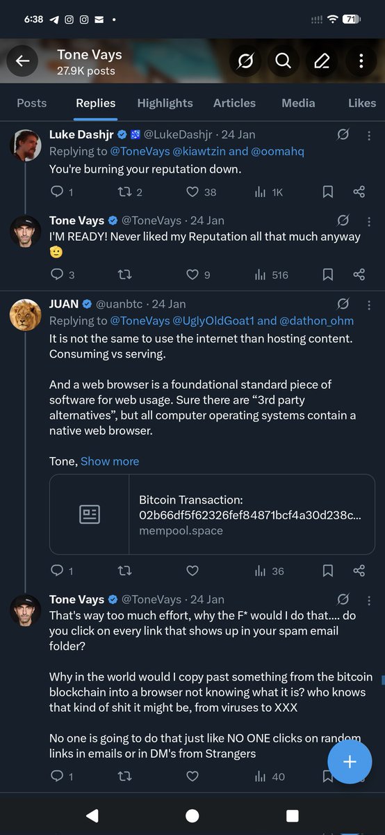 Tone Vays tweet media