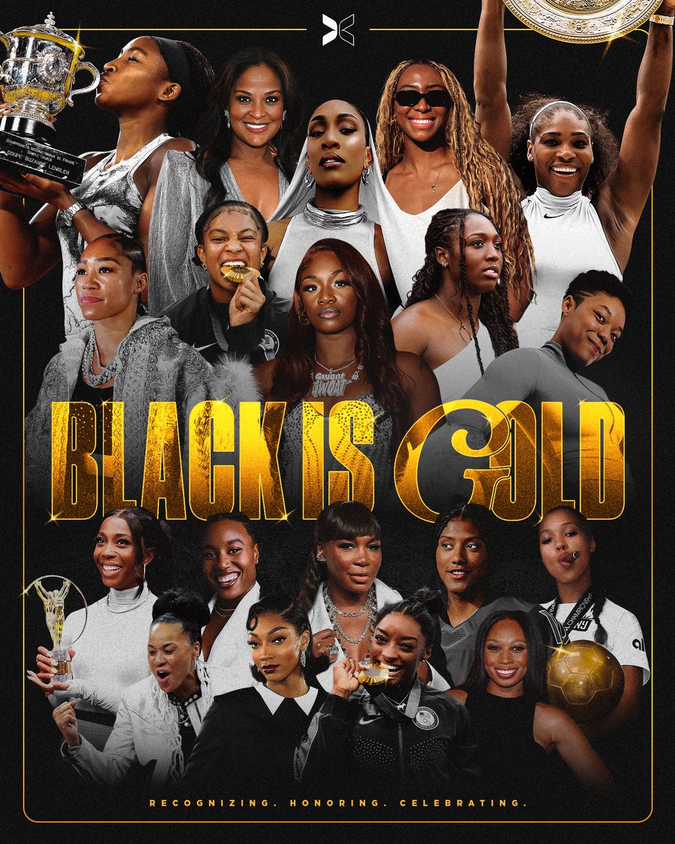 Excellence is not new here. 🫶🏾
Black has always been gold. 🏆

Happy Black History Month!