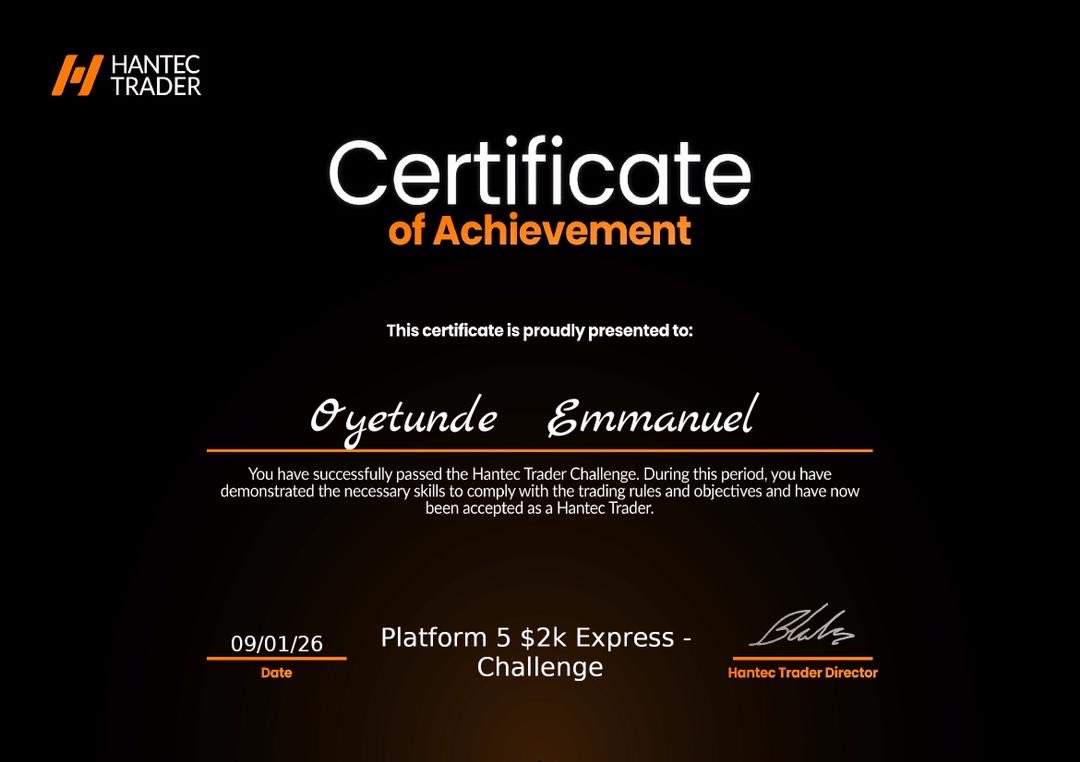 RichFundfx's tweet photo. "Big shoutout and huge thank you to @fisayo_dr (Dr Bills) for the incredible opportunity! 🙌  I was lucky enough to win one of the $2K prop challenge accounts from your Twitter Space with @HantecTrader — and I actually passed it and have now received TWO payouts from the funded https://t.co/9sBpgSjBK2