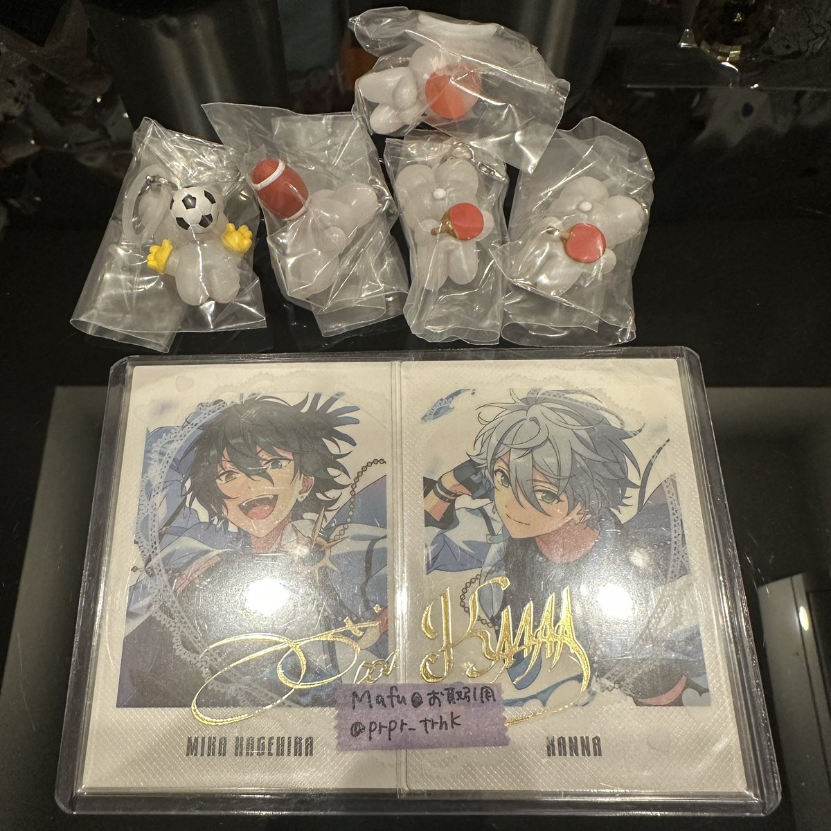 prpr_trhk's tweet photo. 【交換】beco+81 めじるしアクセサリー めじるし ガチャ

譲)サッカー、ラグビー、卓球、カプセル

求)野球

🐇初回様プロカ必読
お心あたりのある方リプライお待ちしております。 https://t.co/RrGJVt4a0e