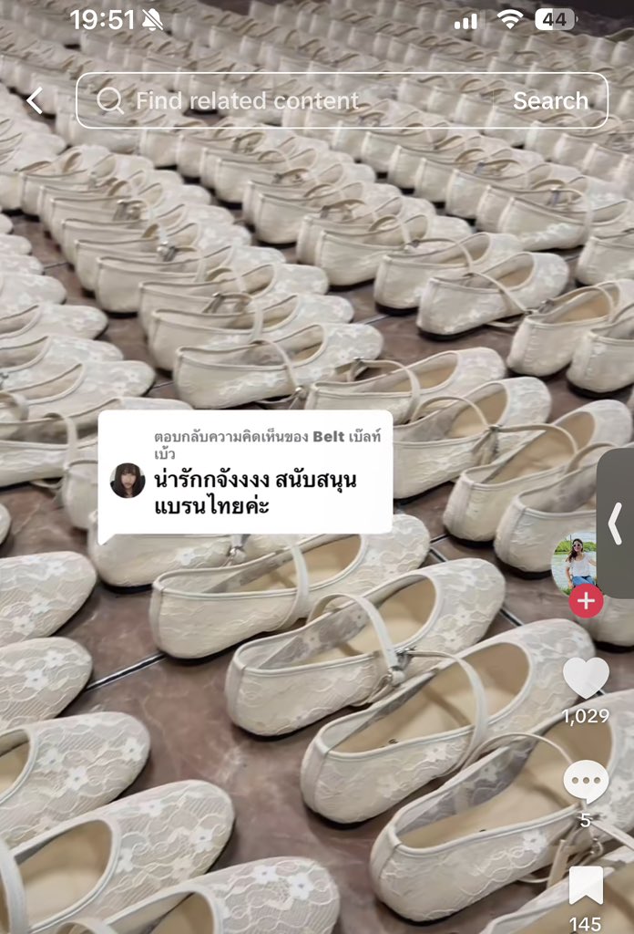 ฮือออ ดีใจ ยอดสั่งเยอะมาก ใครมีโค้ดในตต.ลองกดดูได้นะคะ แต่ของมีเหลือบางไซส์แล้ว 🫠 

ร้านใน tt : vt.tiktok.com/ZS91VL8HhToAR-…