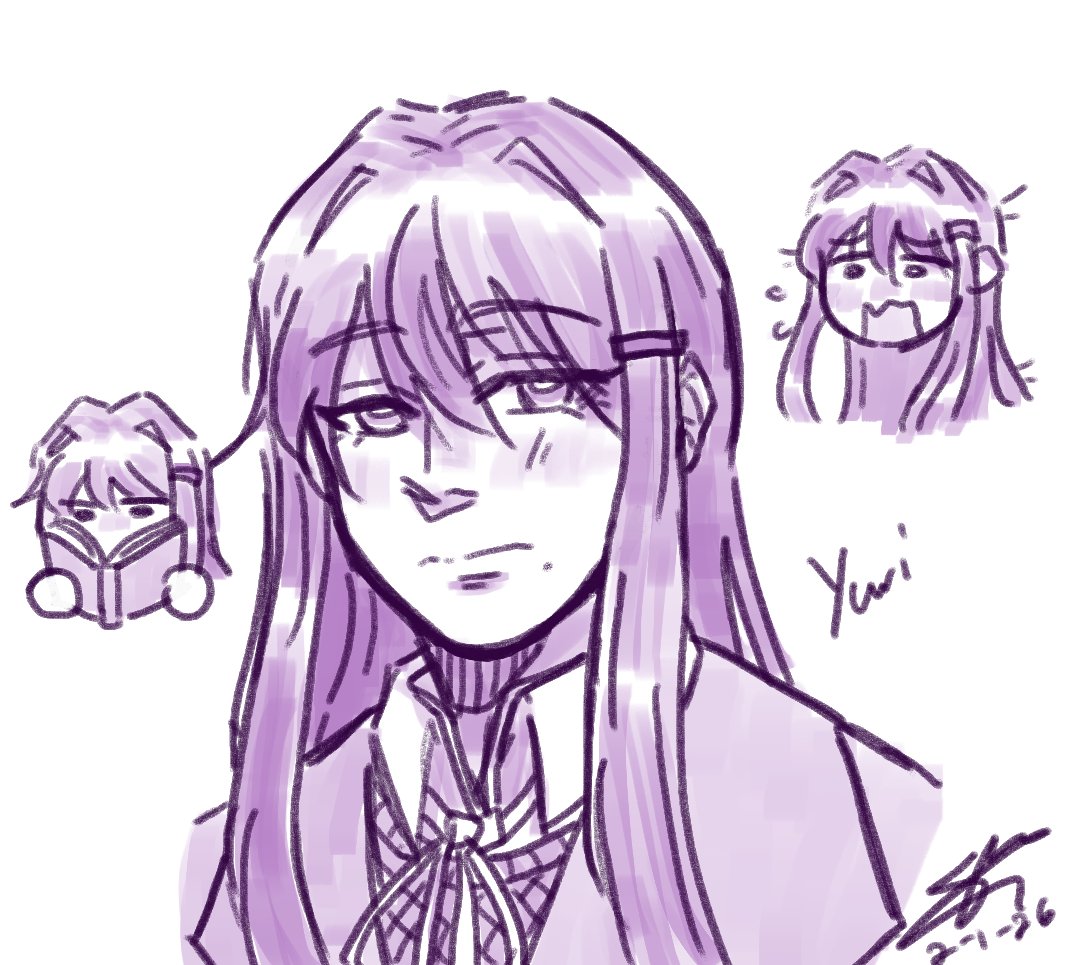 sherlock_krsu's tweet image. the dokis #DDLC