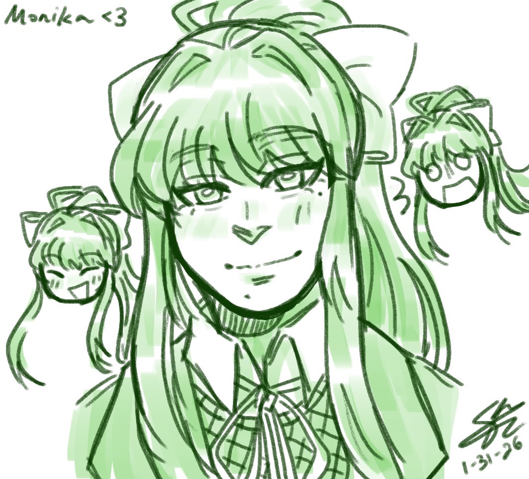 sherlock_krsu's tweet image. the dokis #DDLC