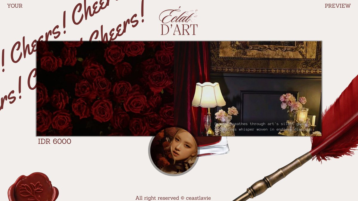 ceastlavie's tweet image. Help retweet/repost, tysm 🎀🌹

Hi dear! I made this for you — Rose. Go grab this 8 stunning ready stock layout through DM now! It's free re-text/remove text ♡
#zonauang #zonajajan